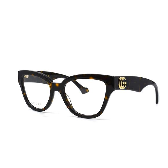 NEW GUCCI GG1424O 006 HAVANA AUTHENTIC EYEGLASSES FRAME - Picture 4 of 15